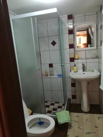 Фото номера Двухместный номер с 1 кроватью и собственной ванной комнатой Проживание в семье Casa Maria г. Şura Mică 22